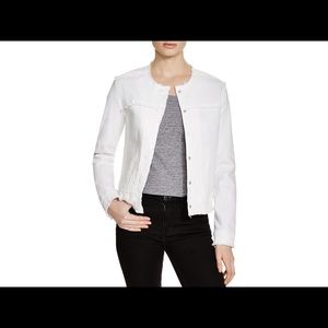 Generation Love white jean jacket.